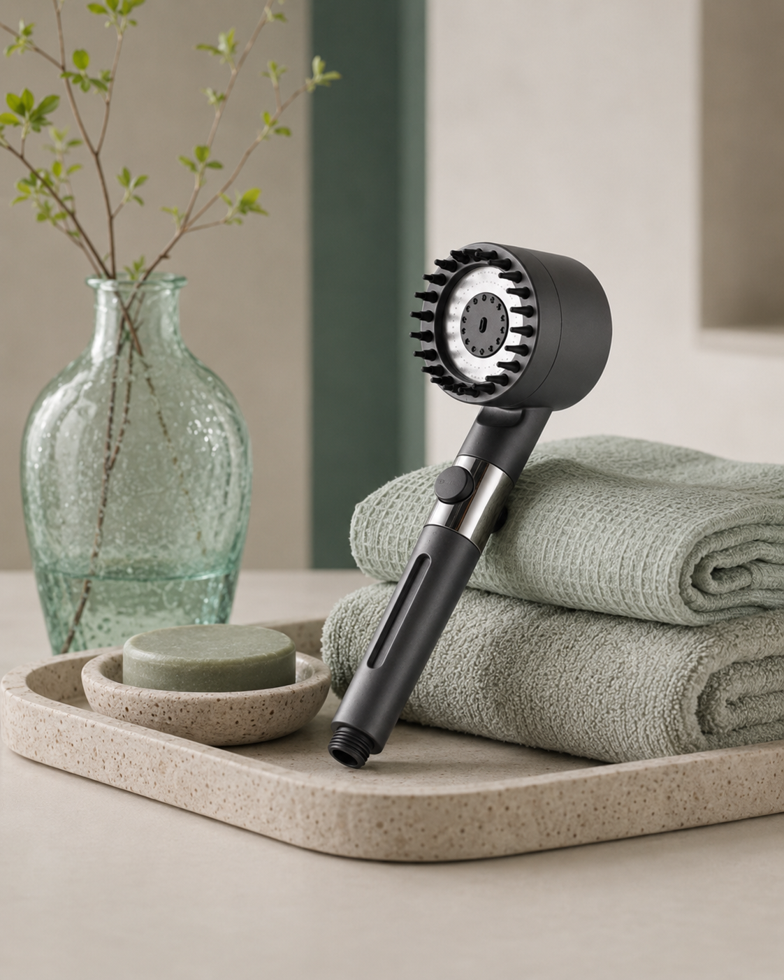 FOSS Filtered Shower Head | Cleaner Water for Softer Skin & Hair – Foss